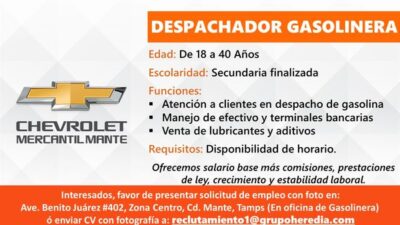 Vacancy for Gas Station Dispatcher: Start Your Journey Today (despachador gasolinera)